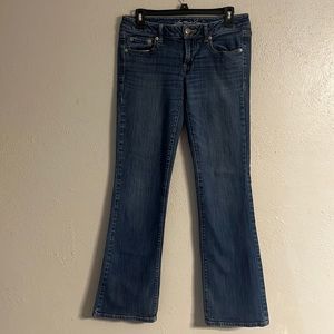 American Eagle size 8 long Womans Jeans